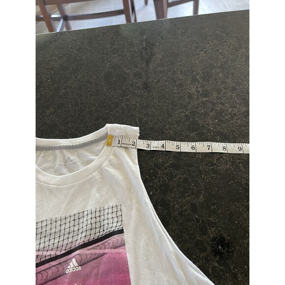 Adidas The Go-To Graphic Muscle Tank Top S - Picture 12 of 13